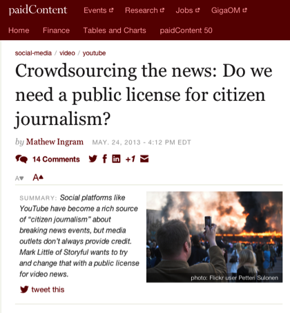 Who should own crowd sourced data?